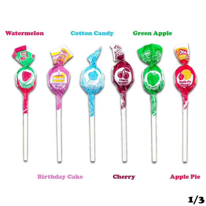 Charms Mini Pops 18 Assorted Flavors with Resealable Bag (300 Count) - Image 3